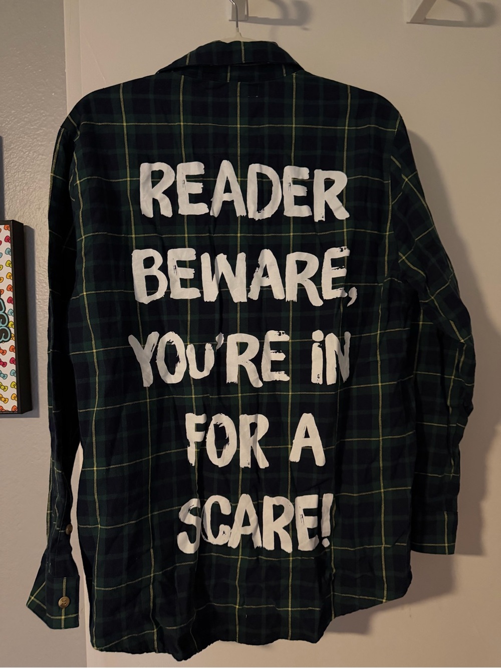 Goosebumps long sleeve button up